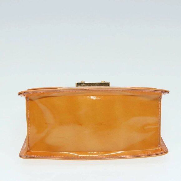 LOUIS VUITTON Vernis Spring Street Hand Bag Marshmallow Pink - Picture 13 of 16